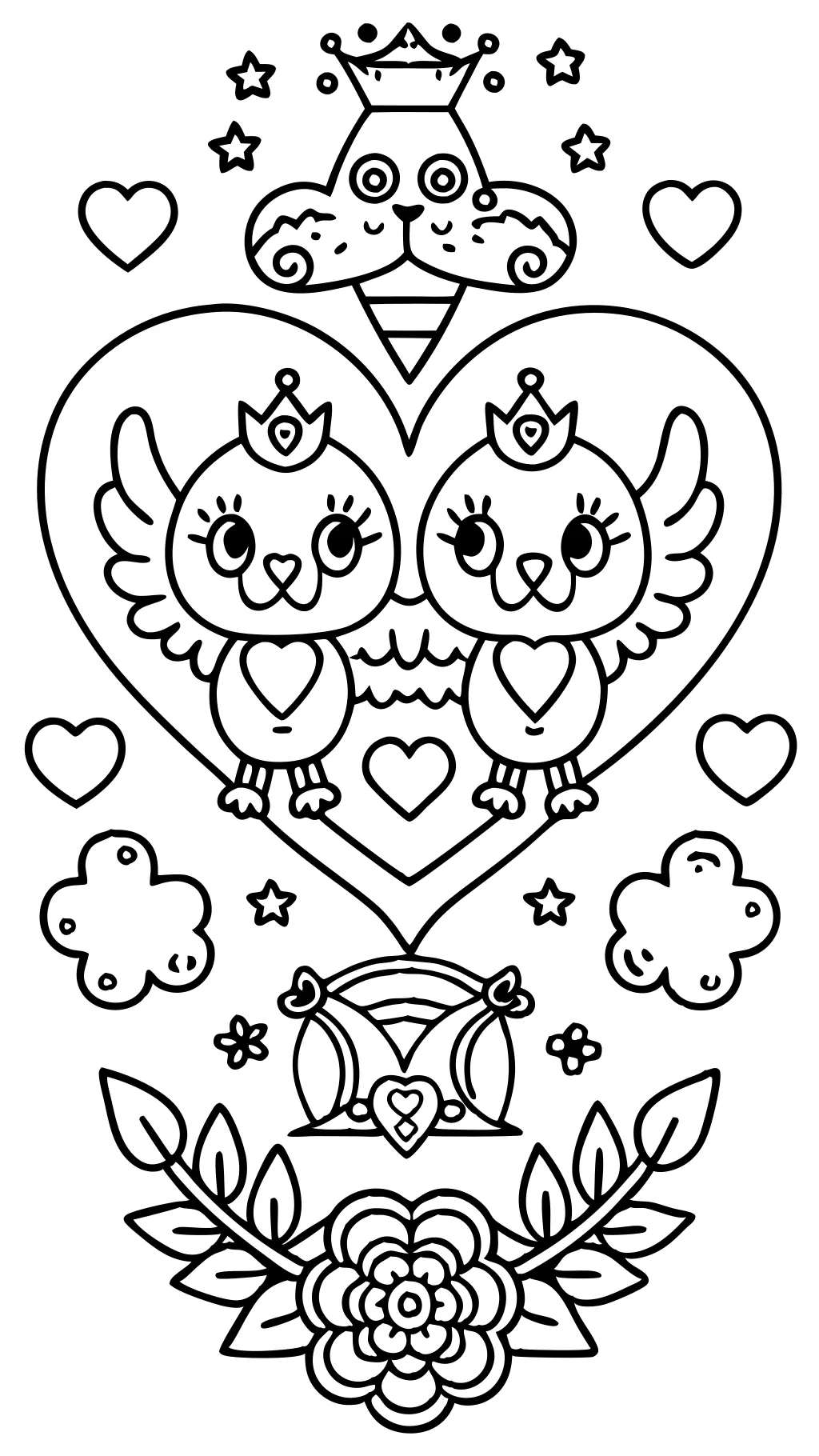 love coloring pages